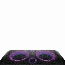 Bocina Hisense Partyrocker One Hp100 2.0, 3.5 Mm, Bt, Inalámbrico Y Alámbrico, Universal, Negro, Verde